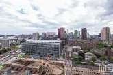 De Rotterdamse Dakendagen 2024 in Rotterdam met het uitzicht op de Markthal