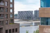 De Rotterdamse Dakendagen 2024 in Rotterdam met het uitzicht op de Rijnhaven