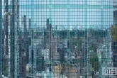 De Rotterdamse Dakendagen 2024 in Rotterdam met het uitzicht op de WTC