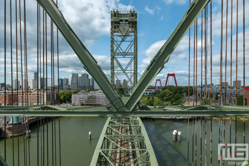 De historische spoorbrug De Hef met prachtig uitzicht tijdens de Open Monumentendag