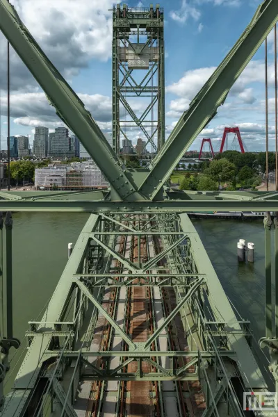 De historische spoorbrug De Hef met prachtig uitzicht tijdens de Open Monumentendagen