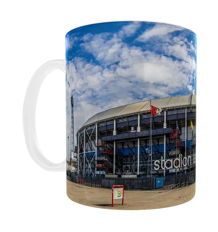 Feijenoord Stadion Mok Links Shop | MS Fotografie