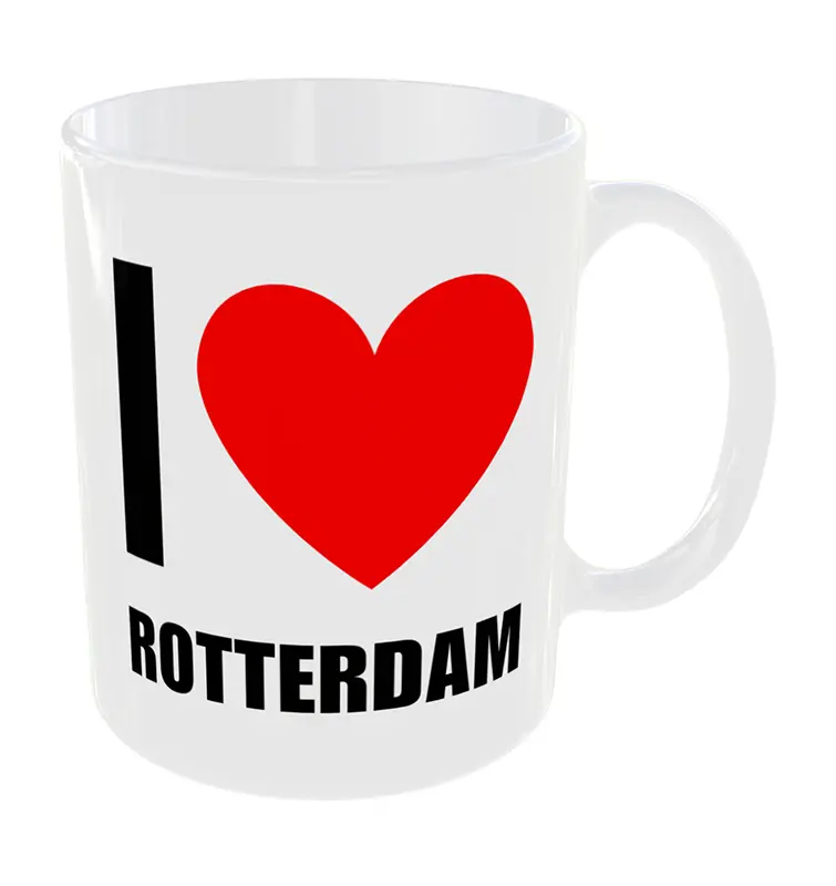 I Love Rotterdam Mok Rechts Shop | MS Fotografie